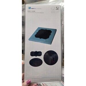 QuicKutz Disc Slimline Gift Box Die Set 5pcs NEW 5x5x.375"